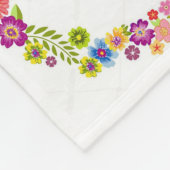 GYMNASTICS GYMNAST FLEECE BLANKET PERSONALISEERD! (Hoek)