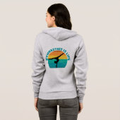 Gymnastics is Life Beautiful Sunset Gymnast Hoodie (Achterkant volledig)