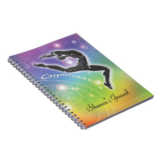 Gymnastics Journal Notitieboek (Rechterzijde)