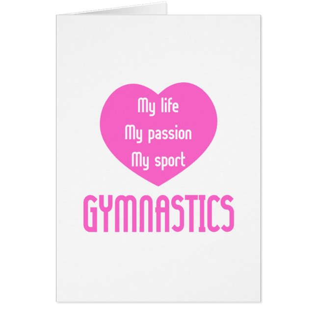Gymnastics Life Passion Sport (Voorkant)