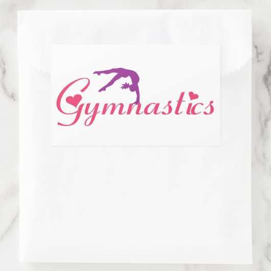 Gymnastics Love Sticker (Tas)