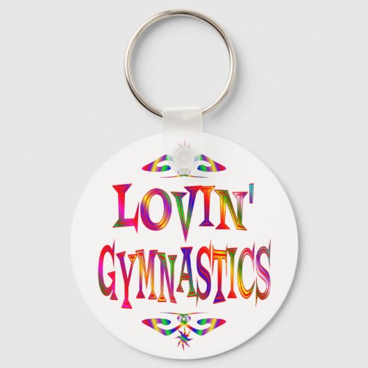 Gymnastics Lover Sleutelhanger (Voorkant)