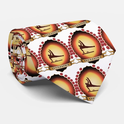 Gymnastics Mandorla Stropdas (Opgerold)