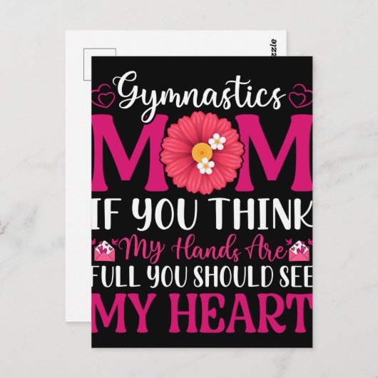 Gymnastics Mom Briefkaart (Voorkant / Achterkant)