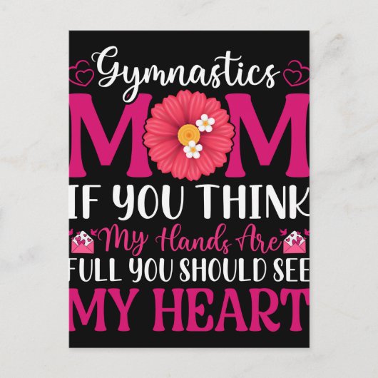 Gymnastics Mom Briefkaart (Voorkant)