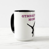 GYMNASTICS MOM-mok. Mok (Voorkant links)