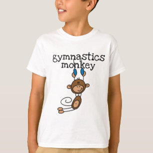 Gymnastics Monkey Tshirts en Gifts