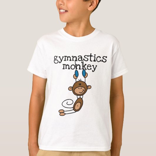 Gymnastics Monkey Tshirts en Gifts (Voorkant)
