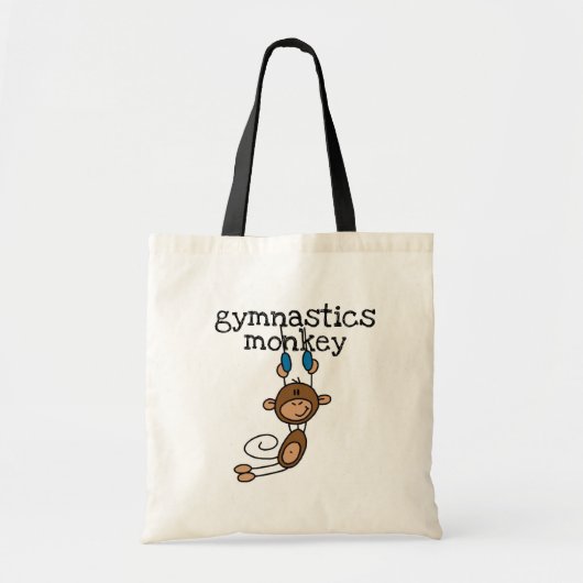 Gymnastics Monkey Tshirts en Gifts Tote Bag (Voorkant)