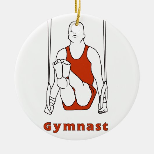 Gymnastics Ornament (Voorkant)
