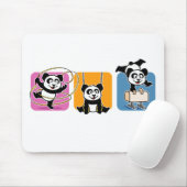 Gymnastics Pandas Muismat (Met muis)