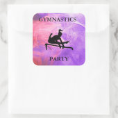 GYMNASTICS PARTIJSQUARE STICKERS (Tas)