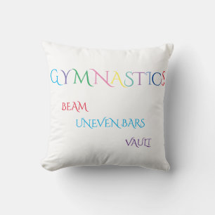 GYMNASTICS PILLOW. KUSSEN