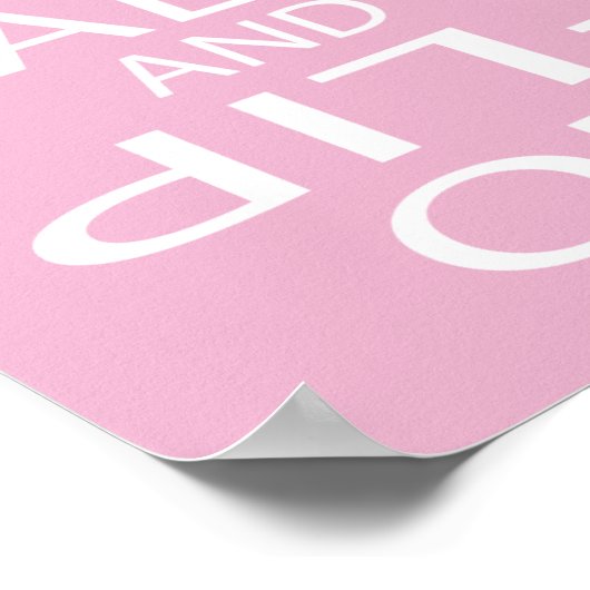 GYMNASTICS-Poster op maat Poster (Hoek)