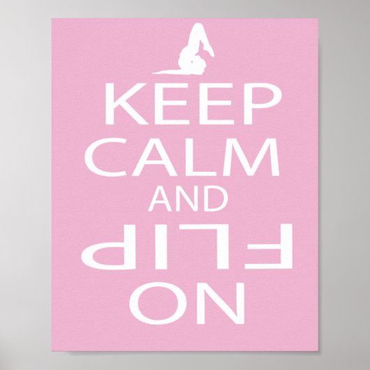 GYMNASTICS-Poster op maat Poster (Voorkant)