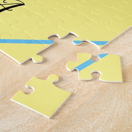 GYMNASTICS-puzzel op maat gemaakt. Legpuzzel (Zijkant)