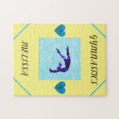 GYMNASTICS-puzzel op maat gemaakt. Legpuzzel (Horizontaal)