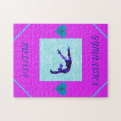 GYMNASTICS-puzzel op maat gemaakt. Legpuzzel (Horizontaal)