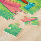 Gymnastics Puzzle | Young Gymnast Balance Beam Legpuzzel (Zijkant)