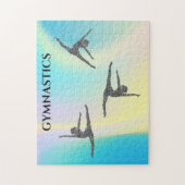 "GYMNASTICS" regenboog Legpuzzel (Verticaal)