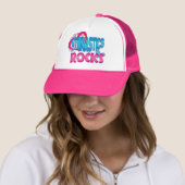 Gymnastics Rocks Gifts Trucker Pet (In situ)