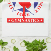 Gymnastics Star Theedoek (Gevouwen)