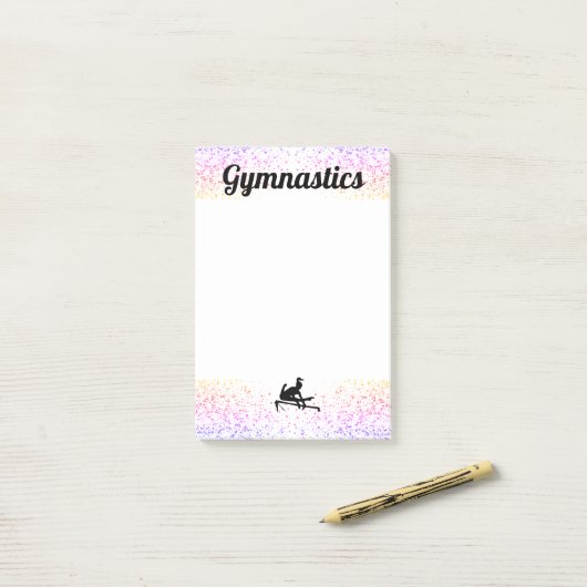 GYMNASTICS STATIONERY - Post-it Notes 4 x 6 inch (Op bureau)