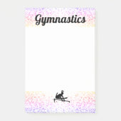 GYMNASTICS STATIONERY - Post-it Notes 4 x 6 inch (Voorkant)