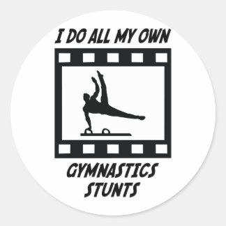Gymnastics Stunts Ronde Sticker