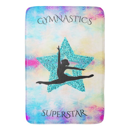 Gymnastics Superstar Badmat (Voorkant Verticaal)
