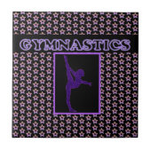 GYMNASTICS Supersterren overal Tegeltje (Voorkant)