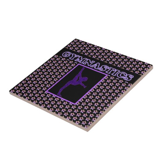 GYMNASTICS Supersterren overal Tegeltje (Zijkant)