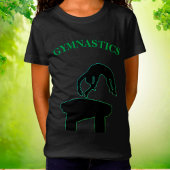 Gymnastics Vault met de naam Girls T-Shirt