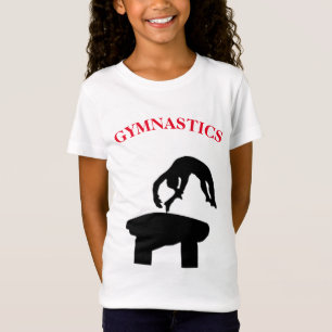Gymnastics Vault met de naam Girls T-Shirt
