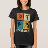 Gymnastics Women men Girls Teens Gymnast Dance Ret T-shirt (Voorkant)