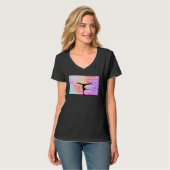 Gymnastics Words Ombre T-shirt (Voorkant volledig)
