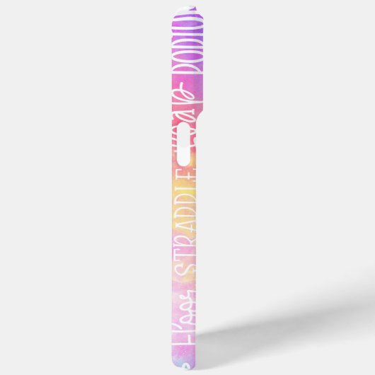 Gymnastics Words Rainbow Ombre Case-Mate iPhone Case (Achterkant / Rechts)