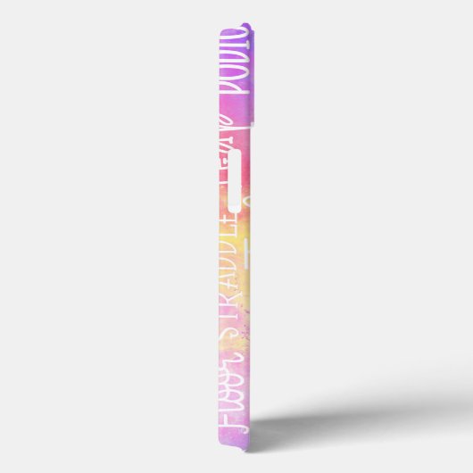Gymnastics Words Rainbow Ombre Case-Mate iPhone Case (Achterkant / Rechts)