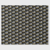 Gymnastiek 101 Fly High - Bar Gymnast Cadeaupapier (Vlak)