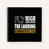 Gymnastiek 101 Fly High - Bar Gymnast Notitieboek (Voorkant)