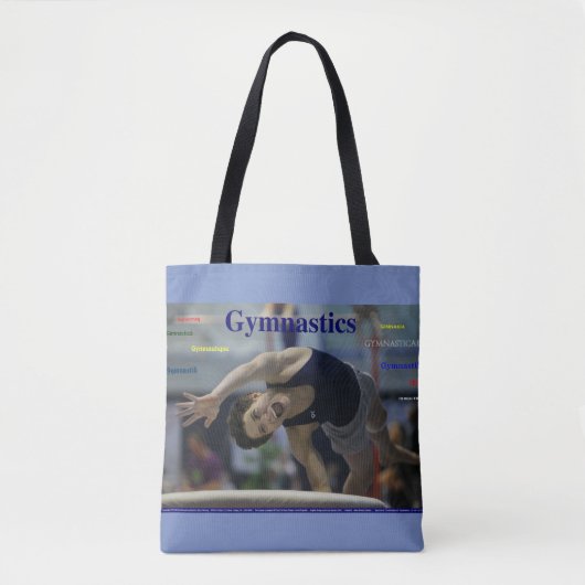 GYMNASTIEK #1, Julius Neuber op kluis Tote Bag (Voorkant)