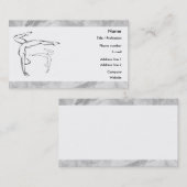 Gymnastiek 2 visitekaartje (Voorkant / Achterkant)