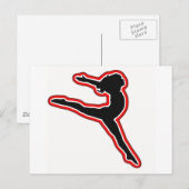 Gymnastiek 3 briefkaart (Voorkant / Achterkant)
