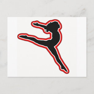 Gymnastiek 3 briefkaart