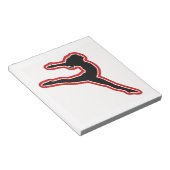 Gymnastiek 3 notitieblok (Schuin)