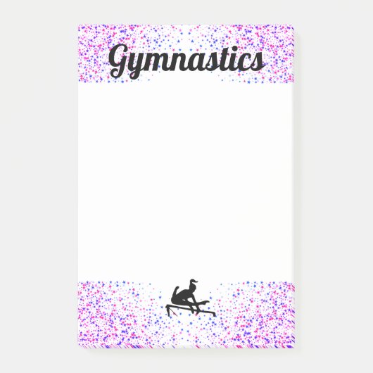 Gymnastiek 4 "x 6" Post-it Notities Post-it® Notes (Voorkant)