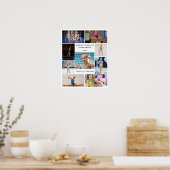 Gymnastiek 9 Fotocollage Gepersonaliseerd Poster (Keuken)