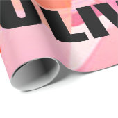 Gymnastiek Abstract grote afdrukken Cadeaupapier (Rol Hoek)