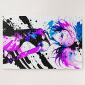 Gymnastiek Abstract Spirit of the Gymnast Legpuzzel (Horizontaal)