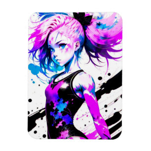 Gymnastiek Abstract Spirit of the Gymnast Magneet